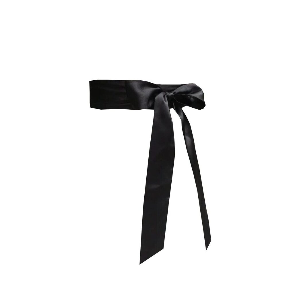 1585 Satin Sash Belt For Bridal Wedding Bridesmaid Dress 2'' Wide Silk